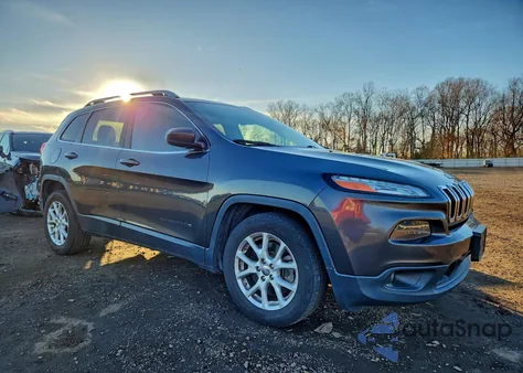 2015 Jeep Cherokee Latitude from USA, damaged, VIN 1C4PJLCB5FW601842